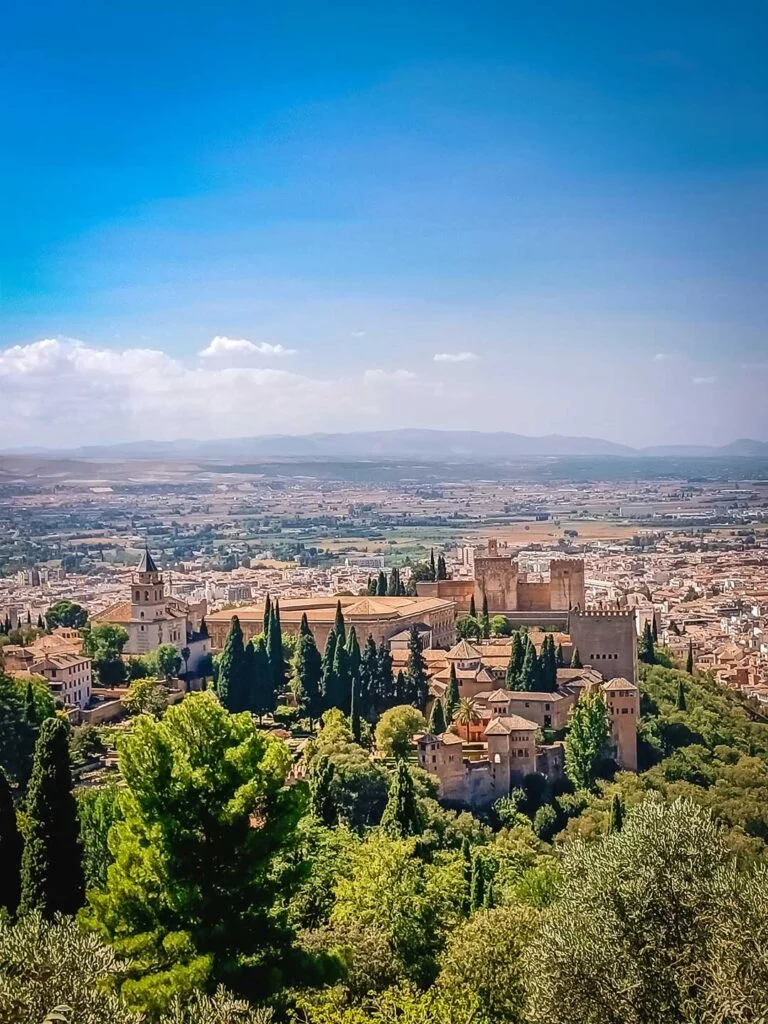 La Internet código Morse Murmullo Ruta La Silla del Moro-Alhambra, senderismo sin salir de Granada